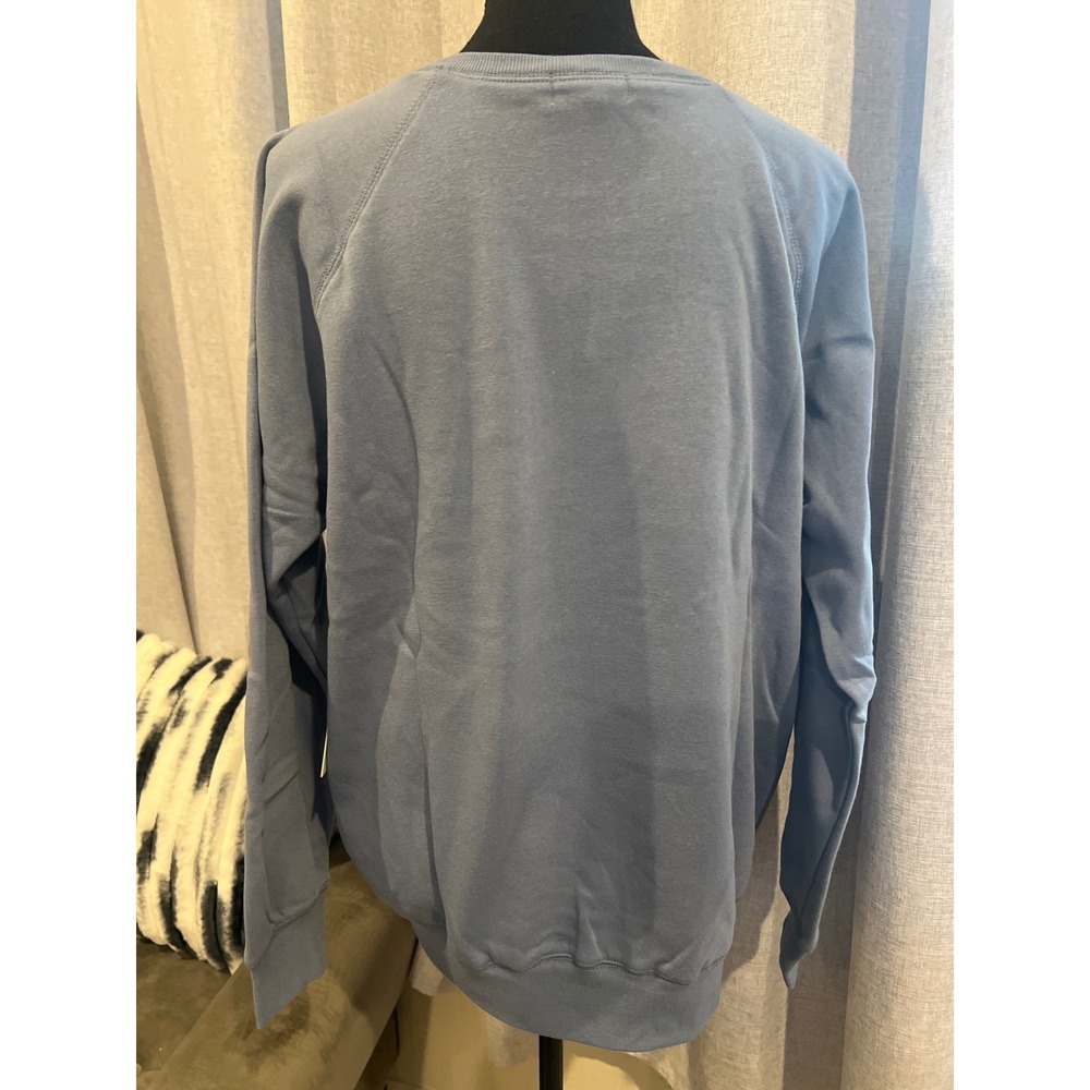 Wildfox $98MSRP NYC Blue Graphic Sweatshirt Pullover Large - Picture 6 of 8